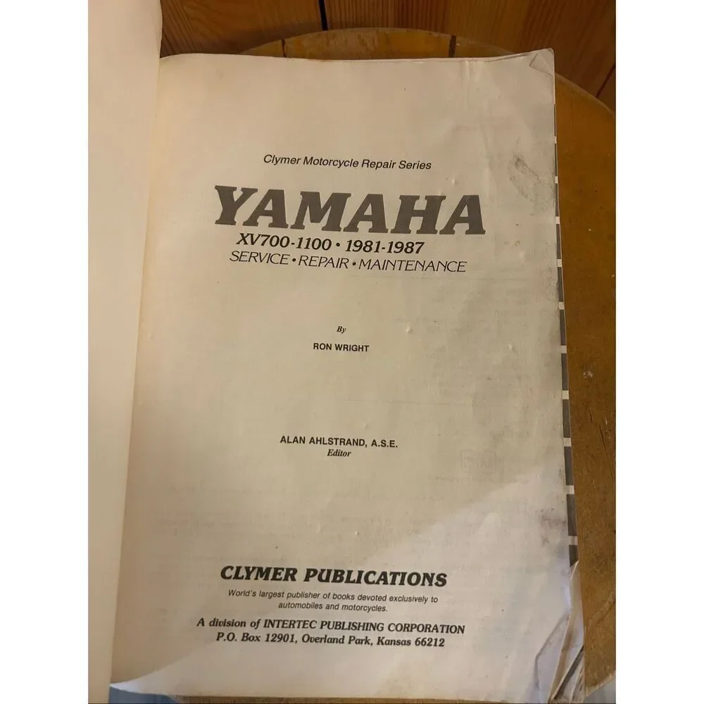 CLYMER Yamaha 1981-84 XV700-1100 Service Repair Manual # M395 (5348)
